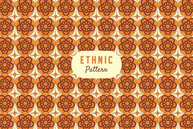 Abstract ethnic seamless pattern background design art