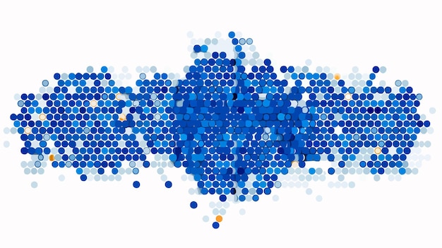 Abstract Euro Catalog List Composition of Small Circles