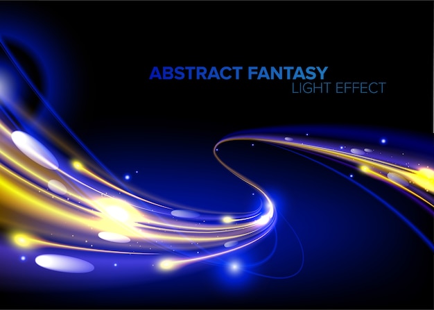 Abstract Fantasy Light Effect 