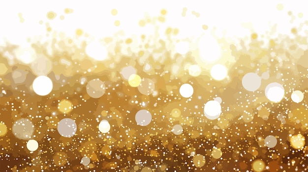 Abstract Festive Gold Vector Illustration for Creative Designs