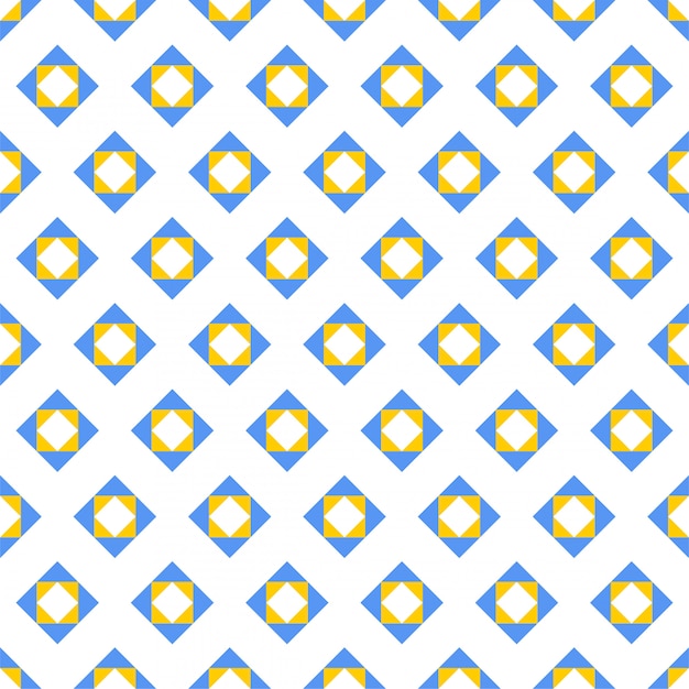 Abstract flat geometric pattern seamless