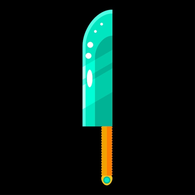 Abstract Flat Sword Blade Weapon War Logo Vector Design Style Icon Symbol Sign For Games