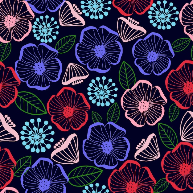 abstract floral background