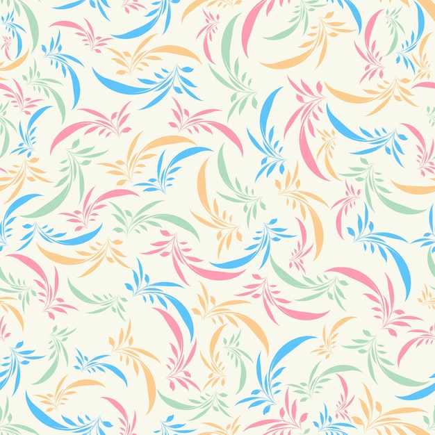 Abstract floral pattern background