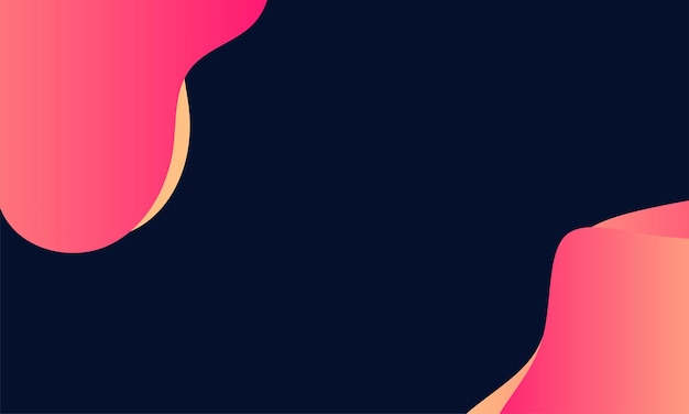 Abstract fluid background with colorful gradient