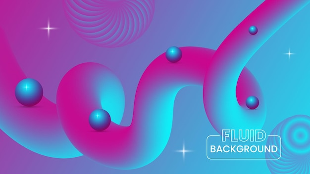 Abstract fluid background