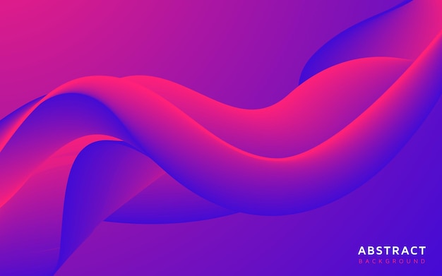 Abstract fluid gradient background with modern and minimal style