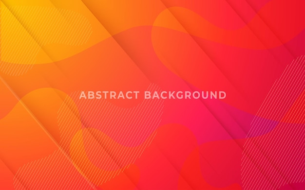 Abstract fluid gradient colorful geometric background