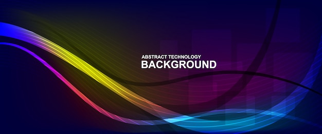 abstract futuristic technology background