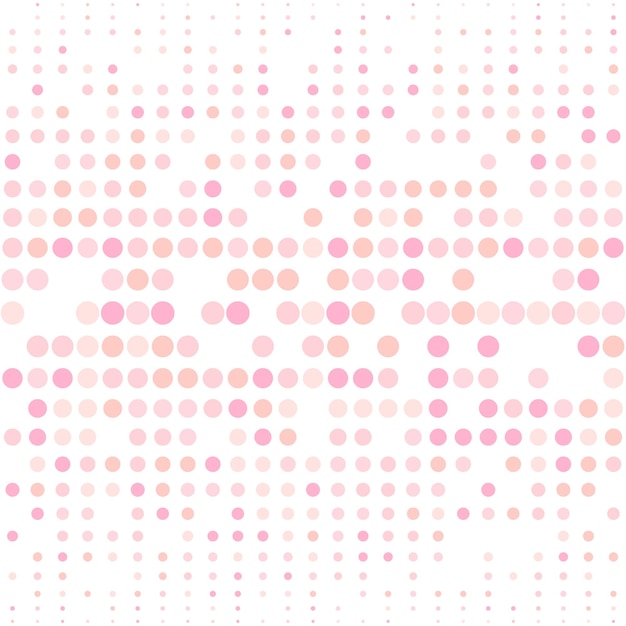 Abstract geo pattern in blush pink colors