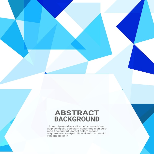 Abstract Geometric background High technology computer innovation on the blue background Vector illustration eps10