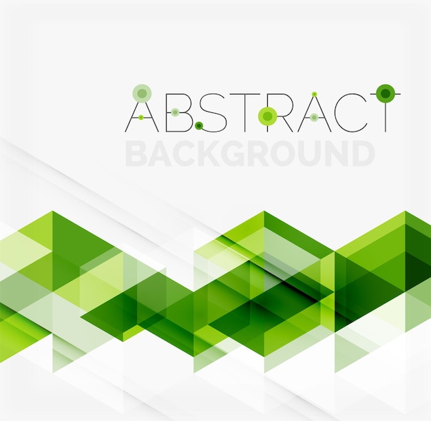 Abstract geometric background Modern overlapping triangles