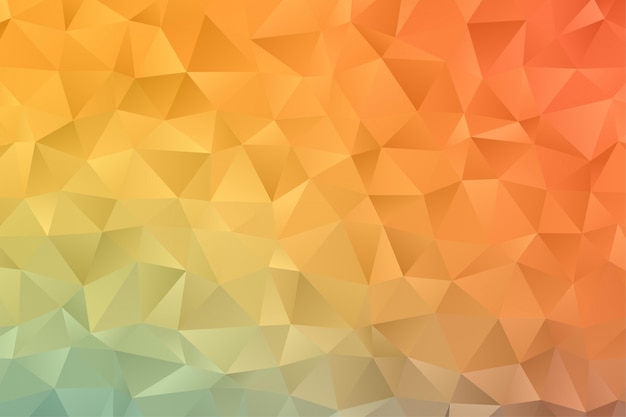 Abstract geometric background wallpaper. Colorful polygon hexagon premium vector