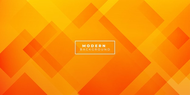 Abstract geometric background with beautiful orange color