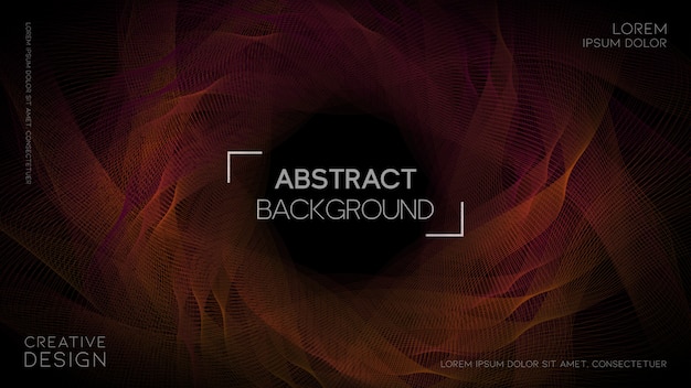 Abstract geometric background with gradient color