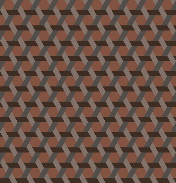 Abstract geometric background with interlacing stripes