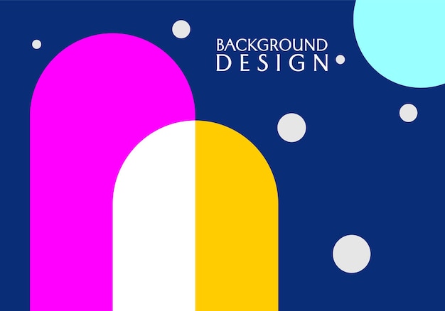 Abstract geometric background with modern and dynamic style vector illustration for banner poster