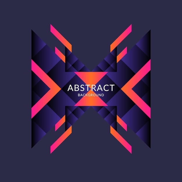 Abstract geometric background with triangles in minimalistic style