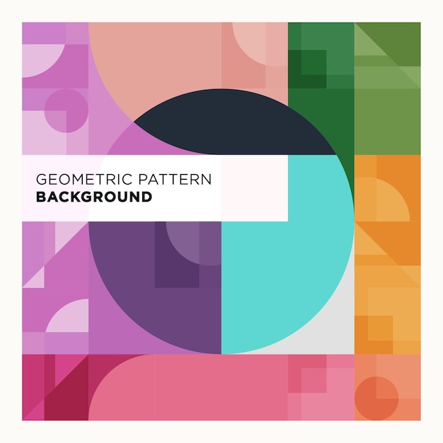 Abstract Geometric Background