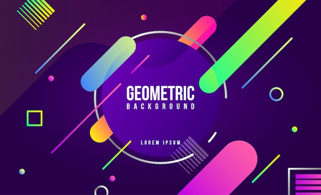 Abstract geometric background