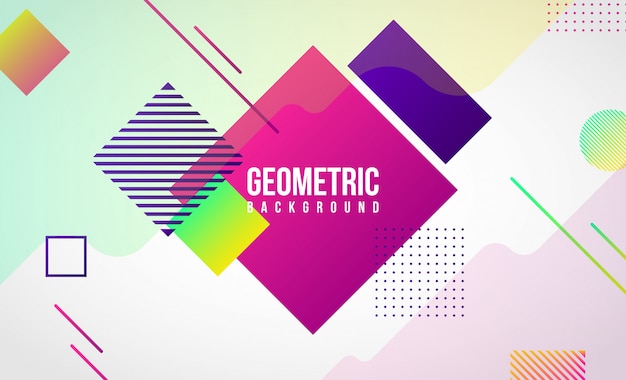 Abstract geometric background