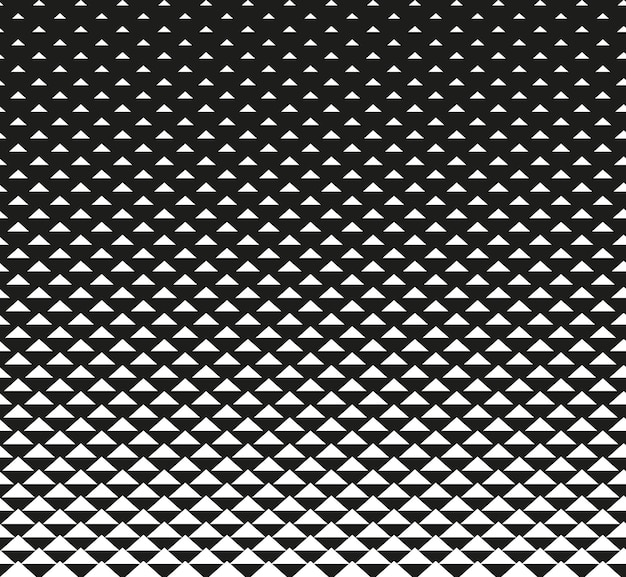 Abstract geometric black and white graphic design print