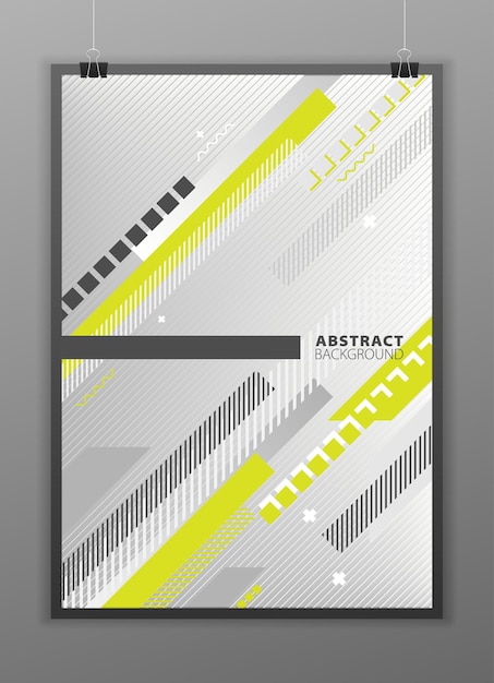 Abstract geometric composition forms modern background