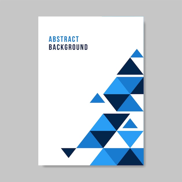 Abstract geometric cover background