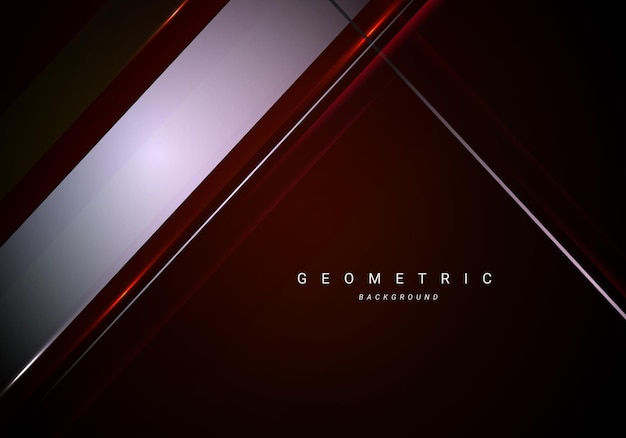 Abstract geometric design dynamic modern graphic background