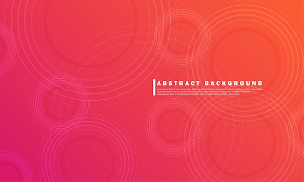 Abstract Geometric Gradient Background Template