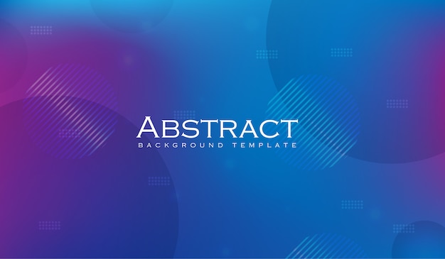 Abstract Geometric Gradient Background Template