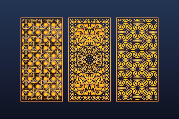 Abstract Geometric islamic Background Decorative Arabic Ornament Seamless Pattern