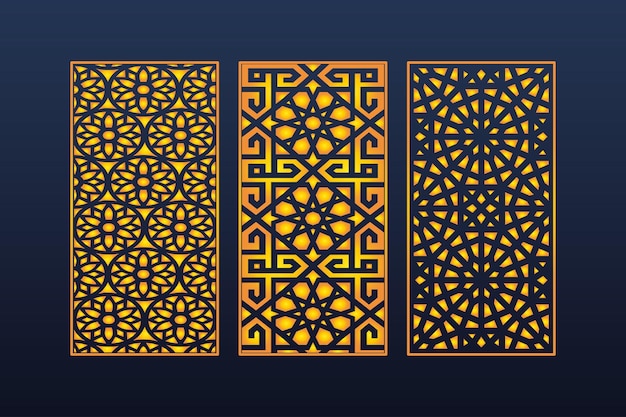 Abstract Geometric islamic Background Decorative Arabic Ornament Seamless Pattern