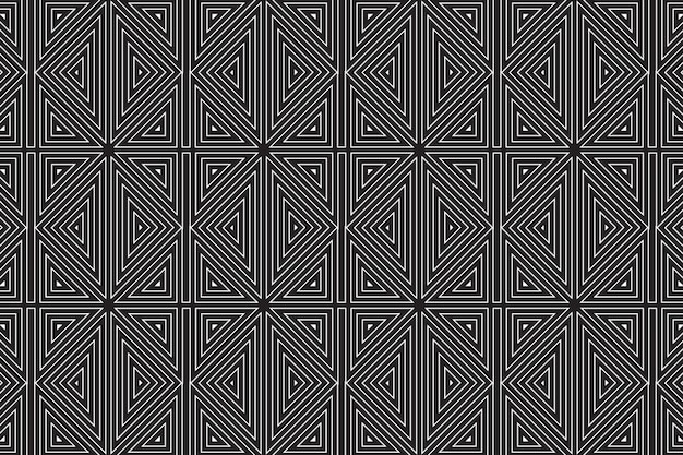 Abstract Geometric lines pattern