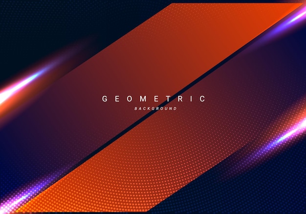 Abstract geometric modern stylish background design