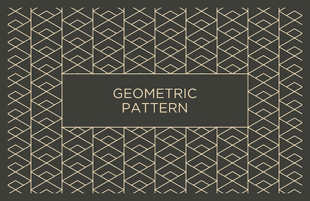 Abstract geometric pattern background  