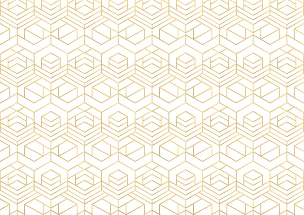 abstract geometric pattern with hexagon shape