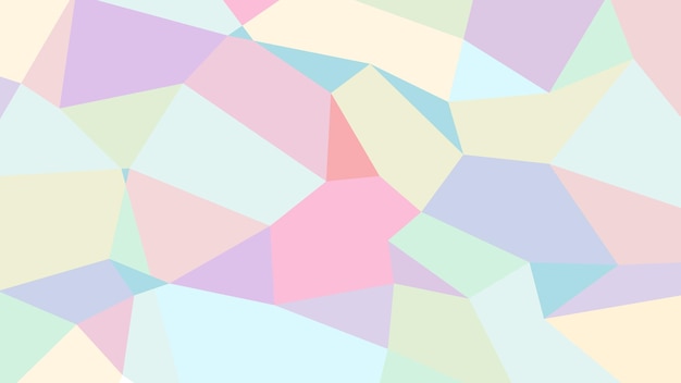 Abstract geometric polygon pastel background illustration perfect for wallpaper backdrop postcard background for your design