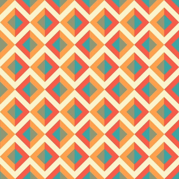 Abstract geometric seamless pattern background. Graphic modern pattern texture bright color