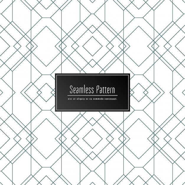 Abstract geometric seamless pattern design background