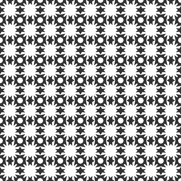 Abstract geometric Seamless pattern Repeating geometric Black and white texture geometric decoration