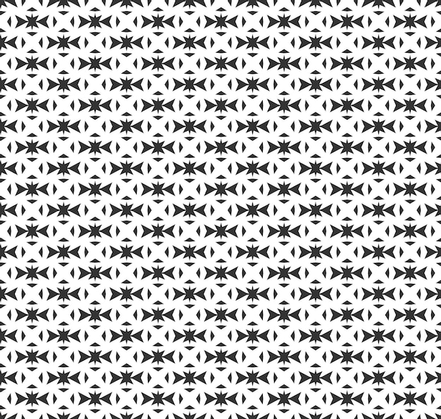 Abstract geometric Seamless pattern Repeating geometric Black and white texture geometric decoration