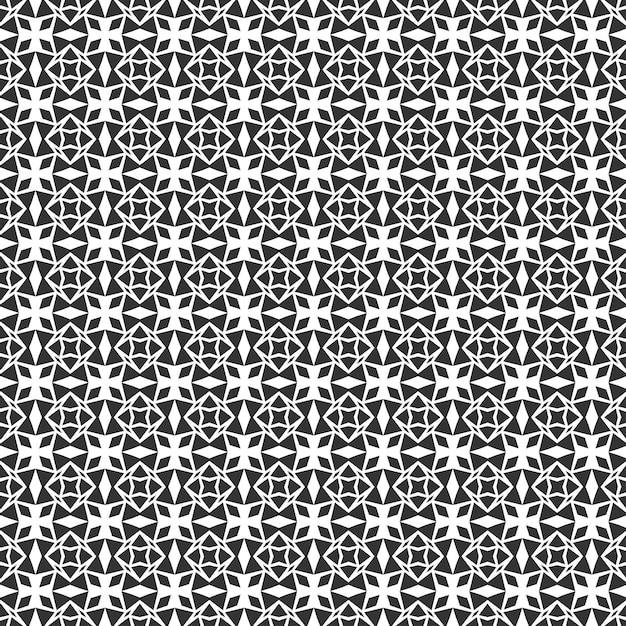 Abstract geometric Seamless pattern Repeating geometric Black and white texture geometric decoration