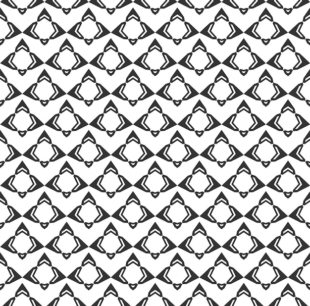 Abstract geometric Seamless pattern Repeating geometric Black and white texture geometric decoration