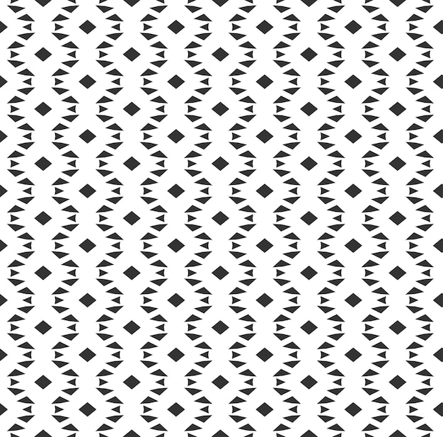 Abstract geometric Seamless pattern Repeating geometric Black and white texture geometric decoration