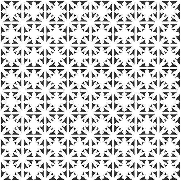 Abstract geometric Seamless pattern Repeating geometric Black and white texture geometric decoration