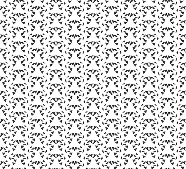 Abstract geometric Seamless pattern Repeating geometric Black and white texture geometric decoration