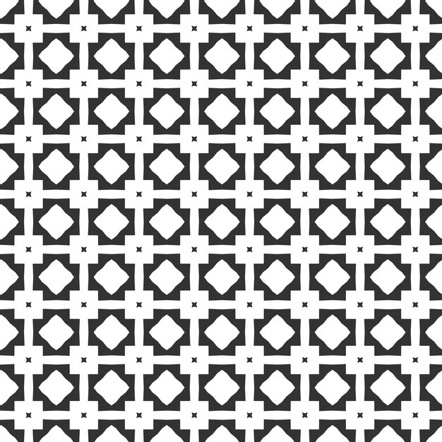 Abstract geometric Seamless pattern Repeating geometric Black and white texture geometric decoration