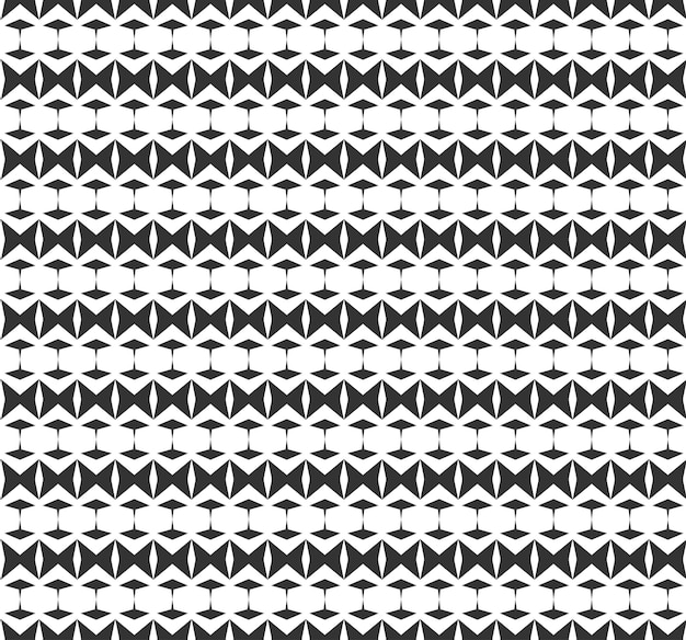 Abstract geometric Seamless pattern Repeating geometric Black and white texture geometric decoration