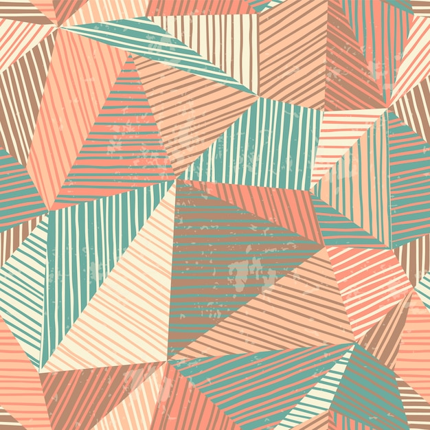 Abstract geometric seamless pattern.